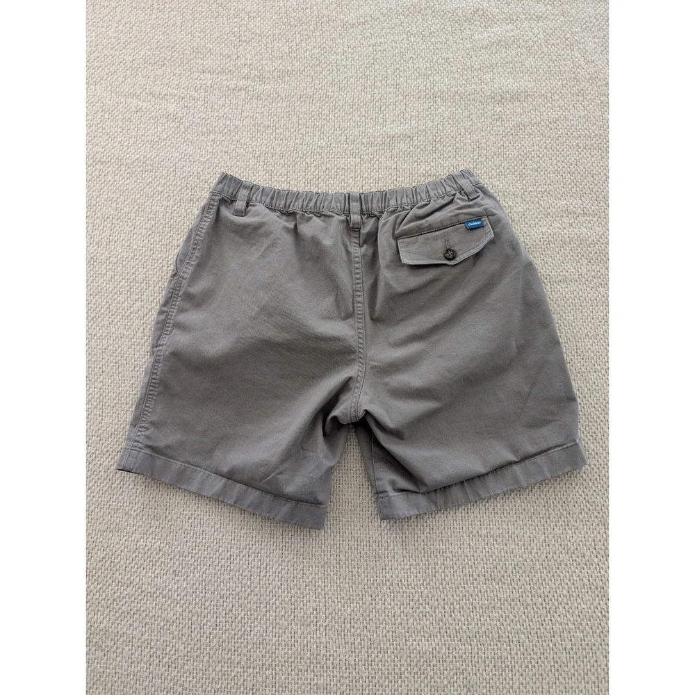 Chubbies Originals Gray Elastic Waist Stretch Cotton Shorts Womens Medium - Picture 3 of 10